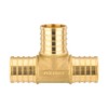 Pro 10-Pack EFIELD Pex 3/4 Inch Tee Brass Crimp Fittings