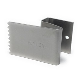 PLYLOX Hurricane Window Clips 20 Pack (Stainless Steel, 3/4")
