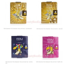 No:hj NOHJ Banaman SSUL Maskpack 25g *10ea, Type:Cucumber : hydrated skin
