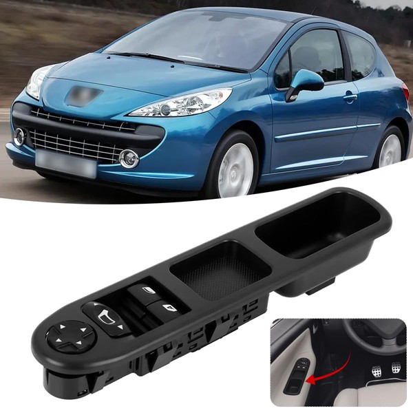 autozen Window Regulator Switch Peugeot 207 Citroen C3 6554.QC