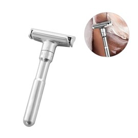 Soporte Para Maquinilla De Afeitar Manual De Doble Filo Para Hombre Maquinilla De Afeitar Ajustable Ligera 4.13X1.96X0.78In Diseño Moderno Para Afeitado Seguro En Casa Y Viajes