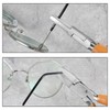SPEEDWOX 6" Flat Stainless Steel Eyeglass Repair Pliers with Screwdriver