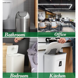 2 Gallon 120pcs Small black Trash Bags(Fit 1.8-2 Gal) Plastic Strong black Garbage Bags,Bathroom Trash Can Bin Liners,Waste Basket Liner,Fit 6-8 Liter, 1.8 Gallon,2 Gallon (2-Black120)