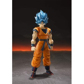 TAMASHII NATIONS Bandai S.H. Figuarts Super Saiyan God Goku Dragon Ball Super: Broly Action Figure
