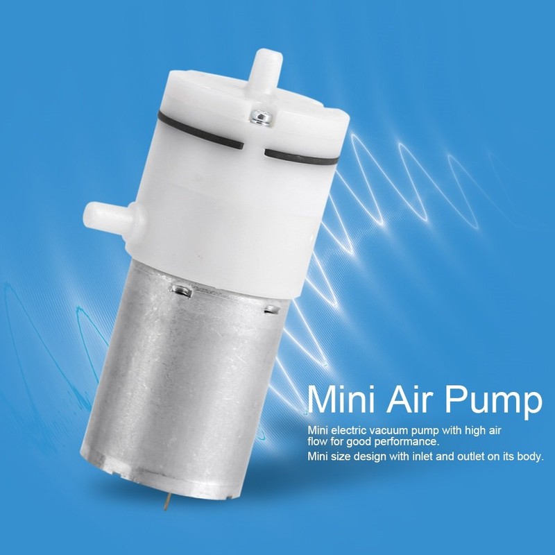 Ultra Silent Mini 12V DC Air Pump with High Flow,