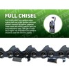 8TEN Full Chisel Chainsaw Chain 36 Inch .063 .404 108DL