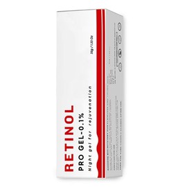 Retinol Gel 0.1 Vitamin A Repairs Fine Lines & Wrinkles, Scar Treatment, Age and Sun Spots, Anti-Aging Formula, 20 Grams (Retinol Gel 0.1)