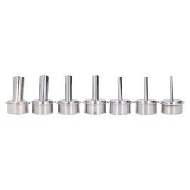 7 Piece Set Heat Gun Nozzle Set, 7-Piece Set Heat Gun Nozzle Set, Pneumatic Nozzle, Stainless Steel Pipe Nozzle, Rust Resistant Pipe Nozzle, Rustproof Nozzles for