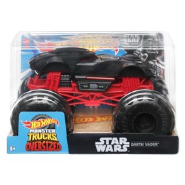 Hot Wheels Monster Trucks Oversized 1:24 Scale Metal Die-Cast Toy Truck (2023 Darth Vader)