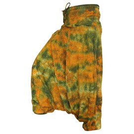 Shopoholic Fashion Tie Dye Colorful Hippy Boho Loose Fit Baggy Harem Pants, 33