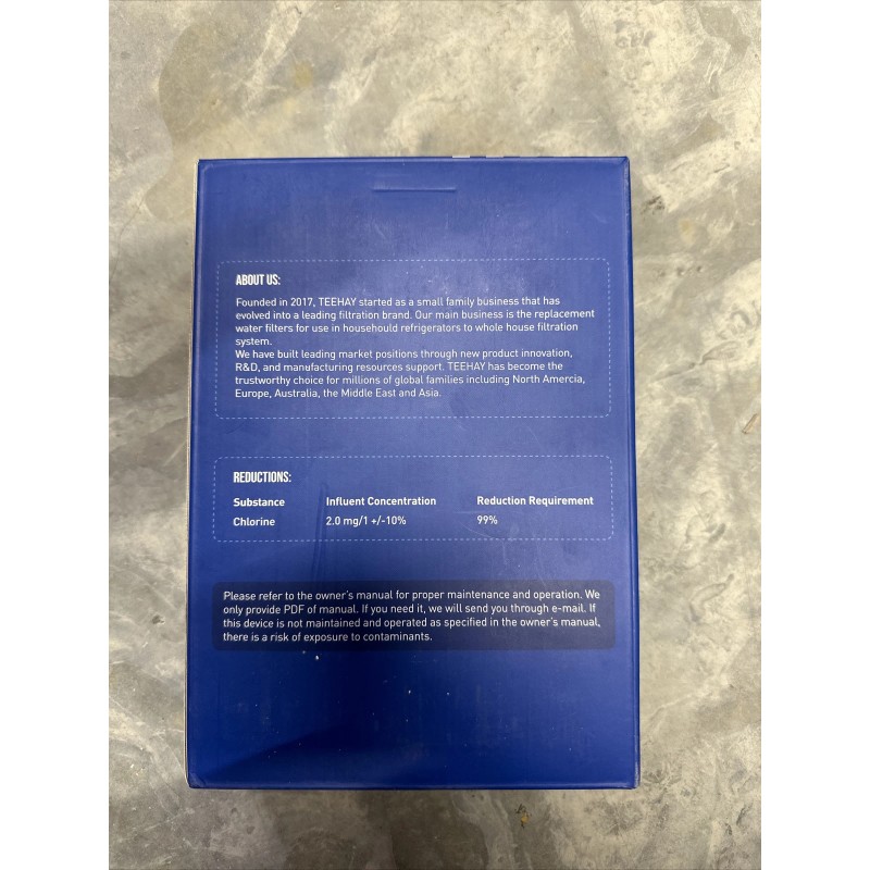 Teehay (3) Teehay TH-01 Refrigerator Water Filter Replacement For EPTWFU01