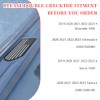 Bed Rail Stake Pocket Covers for GMC Chevy Silverado 2019-2025