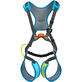 Climbing Technology Flik Children's Climbing Harness, Gree-Lime-Black