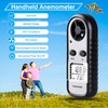 Digital Anemometer, XRCLIF Wind Speed Meter with Backlight LCD, Wind