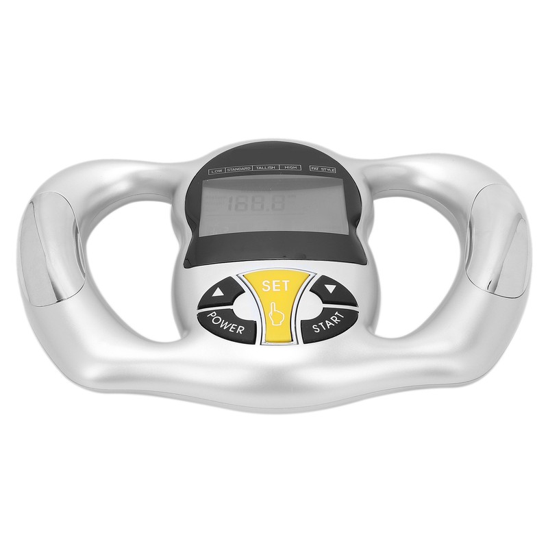 Handheld Body Fat Measuring Instrument BMI Meter Fat Analyzer Monitor