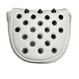 Mallet Putter Cover for 2 Ball, Odyssey and More (White)