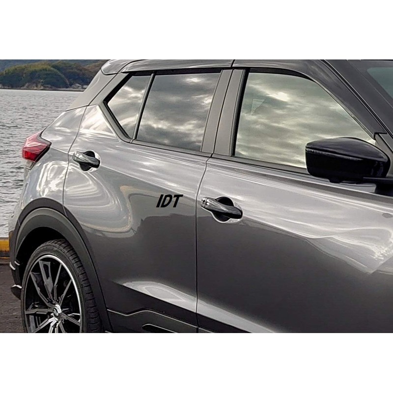 Kicks Carbon Door Handle Cover Bezel Trim Parts Dress Up