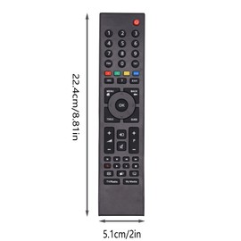 Riry Ersatz Fernbedienung Grundig Fernseher RC3214801 03 Kompatibel mit passend für die meisten Grundig Universelle Smart-TVs