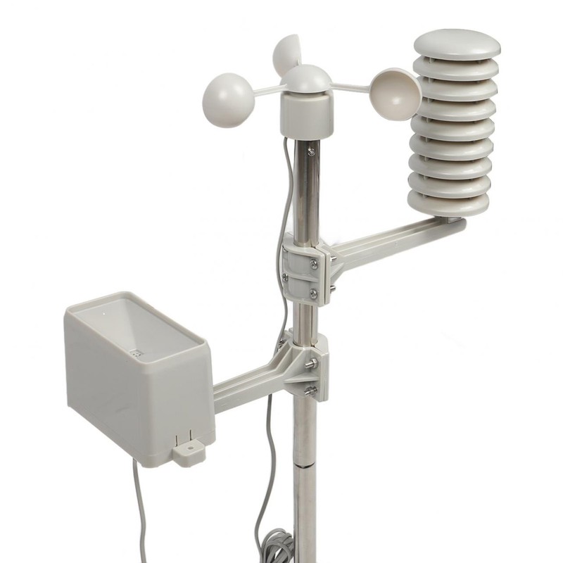 Anemometer Cup Speed Measuring Sensor Cup RJ11 Connector 3 Cups