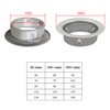 Wood Burning Stove Pipe Collar Wall Trim Collar Plates Pipe