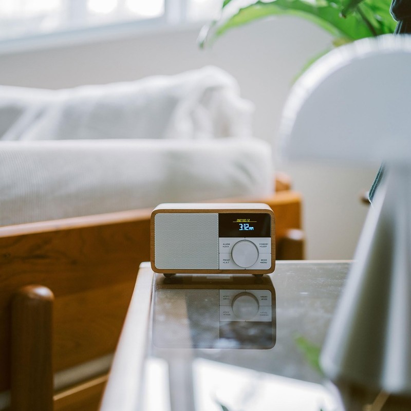 Sangean WR-305 Wide FM Radio Bluetooth Speaker with OLED Display,