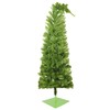 BLACICO Green Santa's Hat Christmas Tree, Easy Assembly with Metal