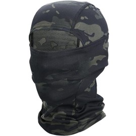 Camo Balaclava Full Face Mask UV Protection Tactical Shiesty Mask for Men Women - Color: 24