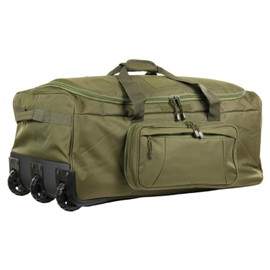 Miramrax Travel Duffle Bag With Wheels Extra Large Rolling Duffel Bags for Tactical Military Deployment Camping