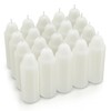 12-Hour White Candles Compatible with Candle Lanterns, Long-Burning Candles for