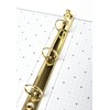 russell+hazel Patent Mini 3 Ring Binder, Dew, 7” by 9”