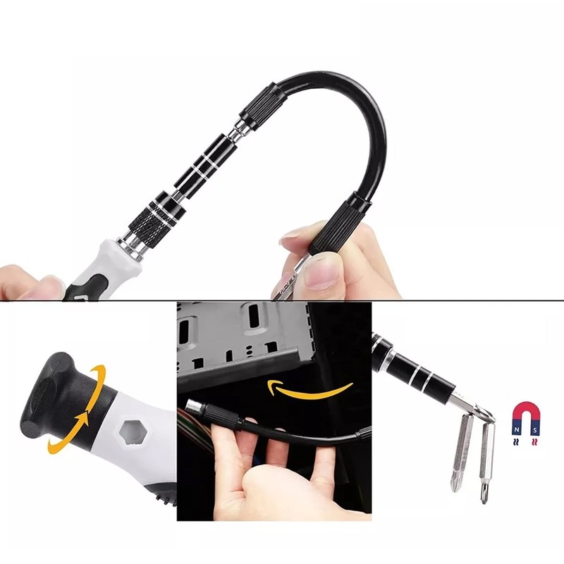 115 in 1 Screwdriver Set 99 Pcs Bits Chrome Vanadium