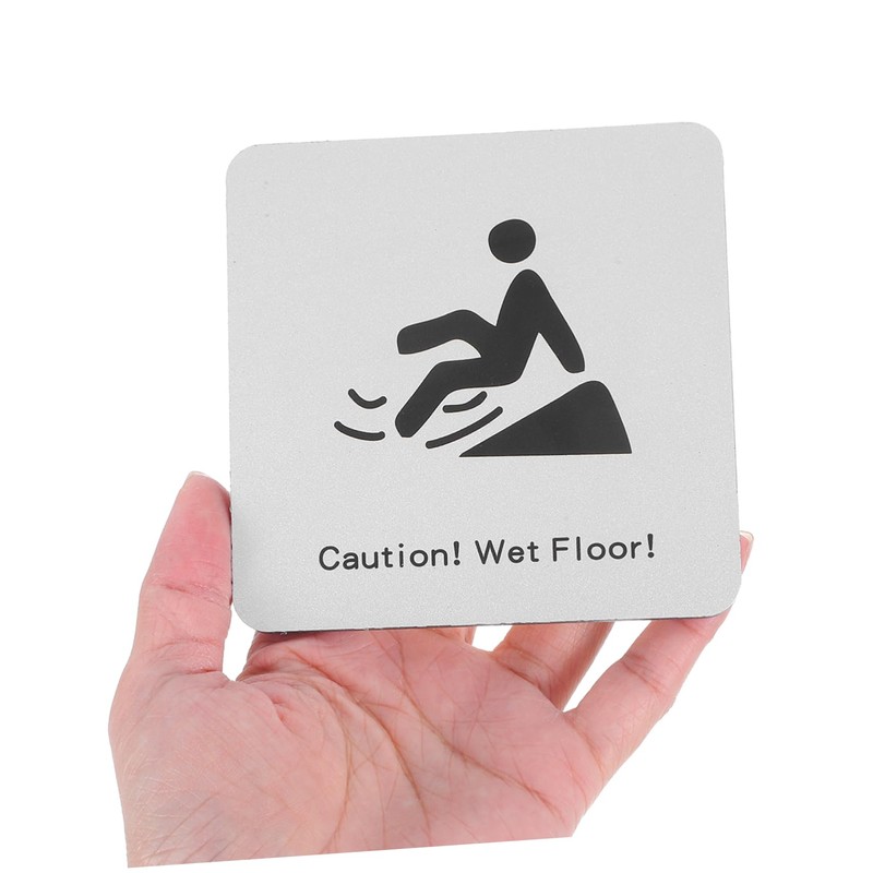 TEHAUX Slippery Floor Caution Sign Wet Floor Alert Safety Warning