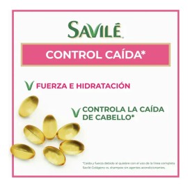 SAVILE Shampoo Colágeno con pulpa de sábila protege y evita la caída del cabello*, dejándolo fuerte e hidratado 700 ml