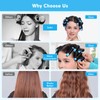 60PCS Perming Rods, Hair Rollers Suitable for Long Hair, Short