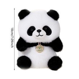 Realistic Panda Plush, 2025 New Ultra-Soft Plush Mimics The Natural Movements Like A Real Panda, Ease Stress And, Science-Backed Comfort,Includes Gift Box ﻿