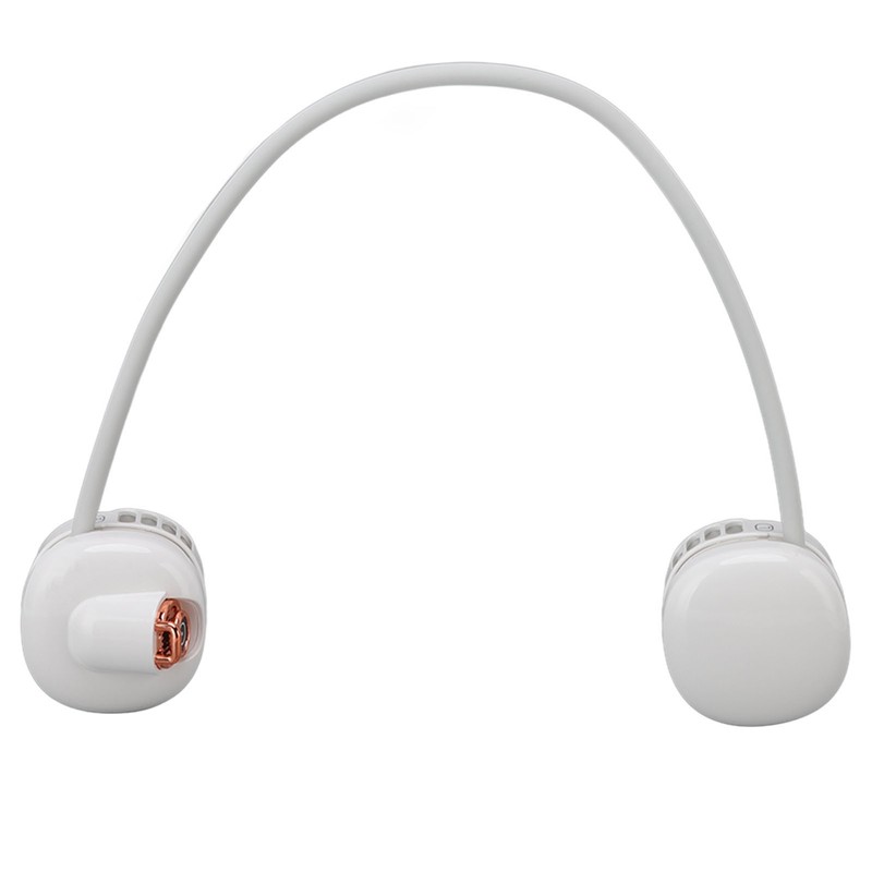 USB Charging Neck Fan Dual Fans Hands Free Super Airflow
