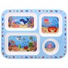 Lesser & Pavey Kids Divided Plate Blue Sea Life Toddler
