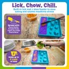 Brightkins Brightkins Slow Feeder & Lick Mat, Outdoor Puzzle Board,