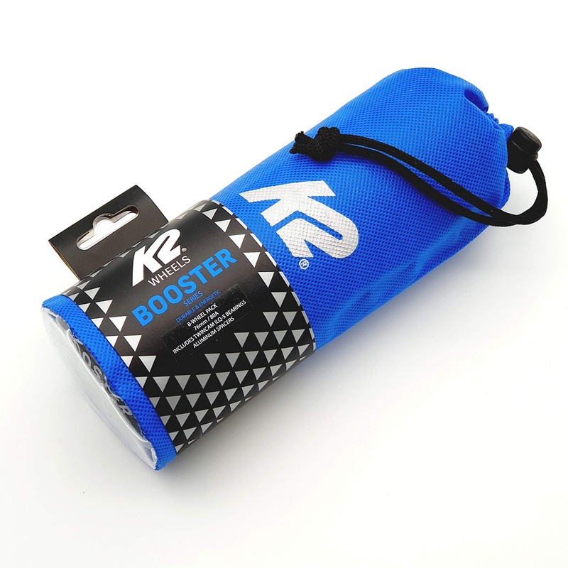 K2 Booster Skate Wheels 8 Pieces 76 mm/80A + ILQ5