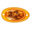 Partsam For Freightliner Cascadia Amber LED Side Marker Turn Signal