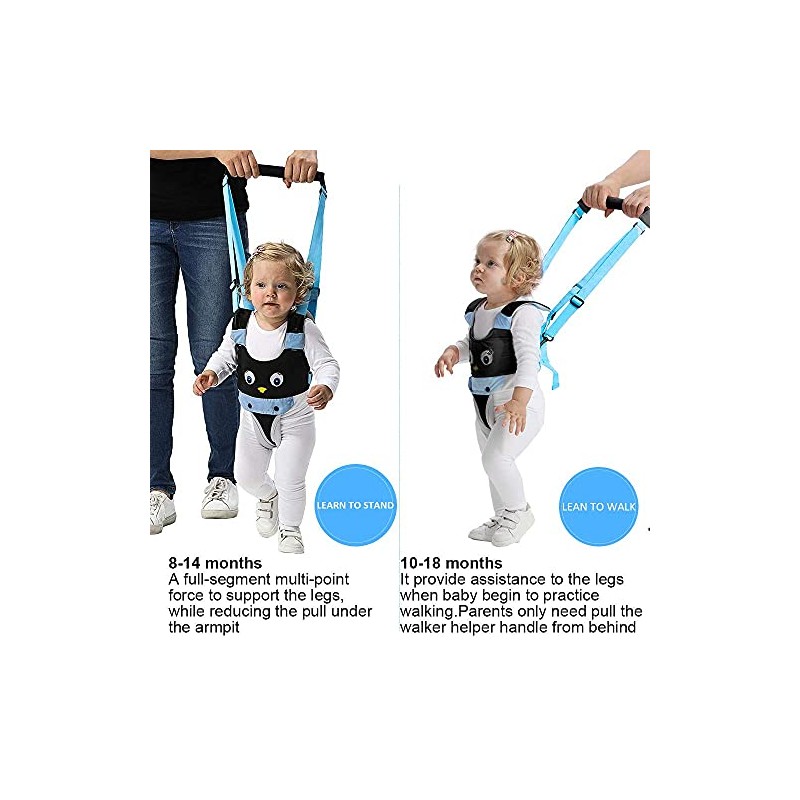ORANGEHOME Baby Walker Toddler Walking Harness Helper and 2 Pair