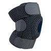 Breathable Knee Brace with Gel Cushion and Side Splints for