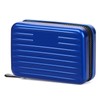 LOUEBICA Credit Cards Holder for Women RFID Blocking Aluminum Zipper
