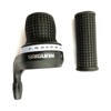 Black Grip Bike Shifters 3 x 7 Speed Set for