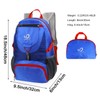 Waterfly Hiking Backpack, Ultralight Outdoor Backpack Foldable Waterproof Multifunctional Daypack