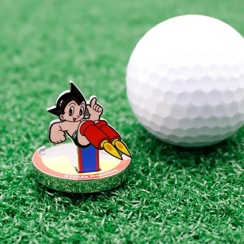 HOKUSHIN TRADING MK0456 Astro Boy Flip Up Marker Golf Marker