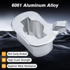 FUSCH Upgraded 6061 Aluminum Tailgate Hinge Bushing for Rear Right