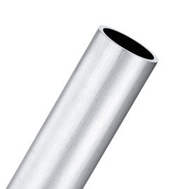 M METERXITY 1-Pack 250mm 6063 Aluminum Round Tube, 34mm ID 40mm OD Seamless Aluminum Tubing for Construction/Machining/DIY Crafting, Metal Straight Pipe [1.34x1.57x9.8IN]