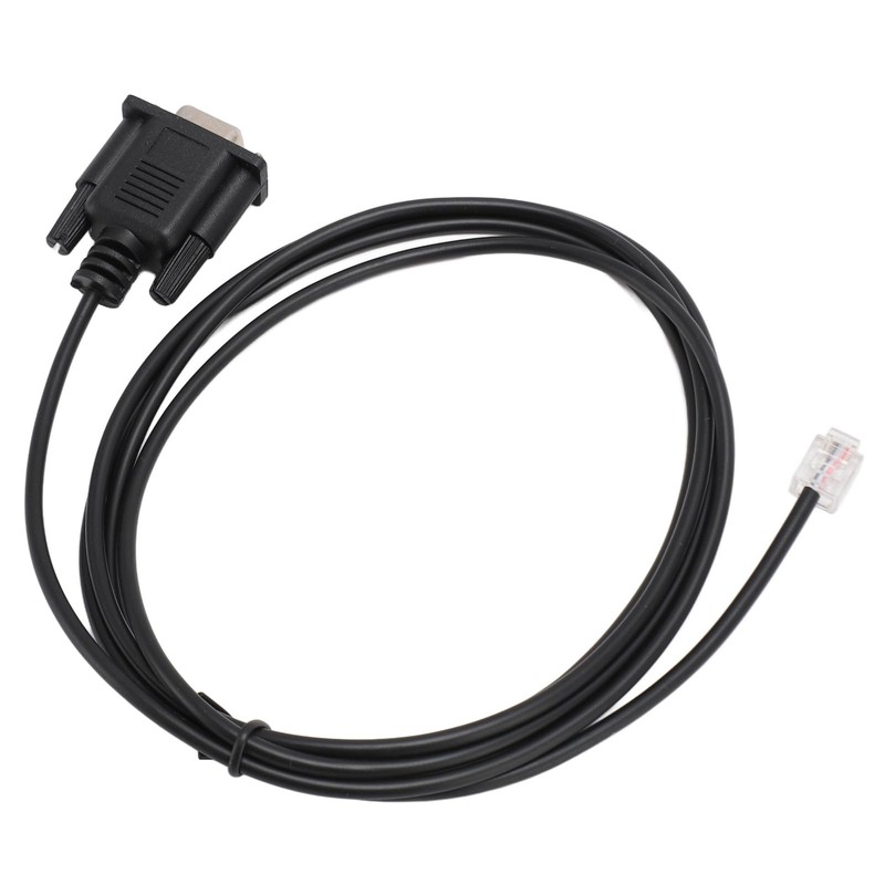 VBESTLIFE DB9 RS232 to RJ11 6P4C Console Cable, 6FT, Plug