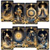 Celestial Tarot Deck, Unique Tarot Cards for Beginners with Blue